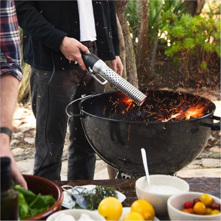 Looftlighter Classic - Electric Charcoal Starter & Fire Lighter, Superheated Air Technology, 1300°F in 60 Seconds, for BBQ Grills, Smokers & Fireplaces