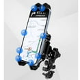 thumbnail image 4 of Vibration Resistant Motorcycle Phone Mount Holder Handlebar Mobiles Mount Stand, 4 of 12