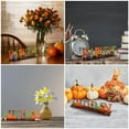 thumbnail image 4 of 2 Pack Happy Halloween Wooden Centerpiece Signs Halloween Table Decorations with Skull Pumpkin Decor Halloween Decorations for Hom, 4 of 8