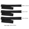 thumbnail image 4 of Koolleo 3Pcs Wigs Fixed Elastic Band Creative Headgear Band Wigs Grip Band Black, 4 of 6