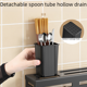 thumbnail image 3 of Estante multifunción para cuchillos sin perforaciones, estante de pared para cocina, colgador grueso para cuchillos, estante de almacenamiento para cocina, 3 of 4