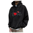 8QIDA Mens Sweatshirts Crewneck Graphic Mens Long Sleeve Fashion Casual