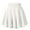 A-White492, variant on XIAONU Women's Flared Mini Skirt Elastic Waist A-Line Skirt Playful Casual Daily Street School Wear