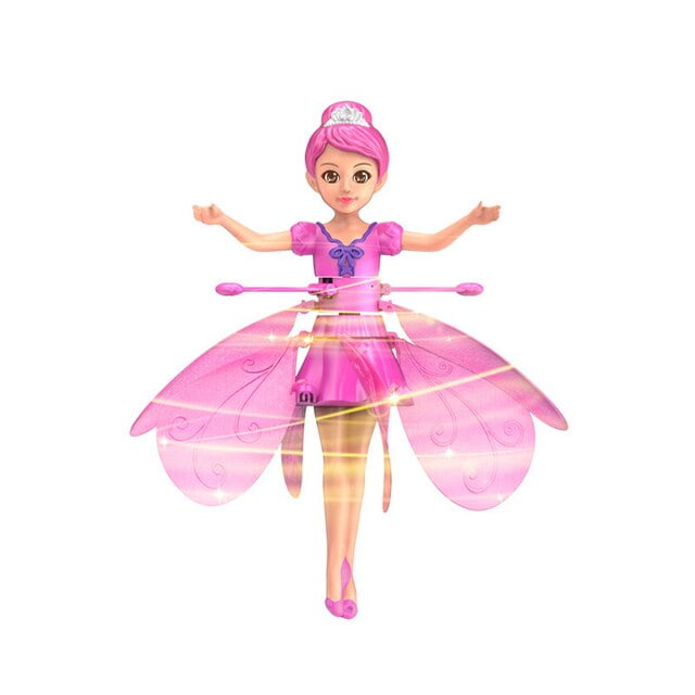 nipocaio Remote Control Toys Little Fairy Gesture Induction Levitation Flying Toy Intelligent Levitation Plane Interactive Toy For Children