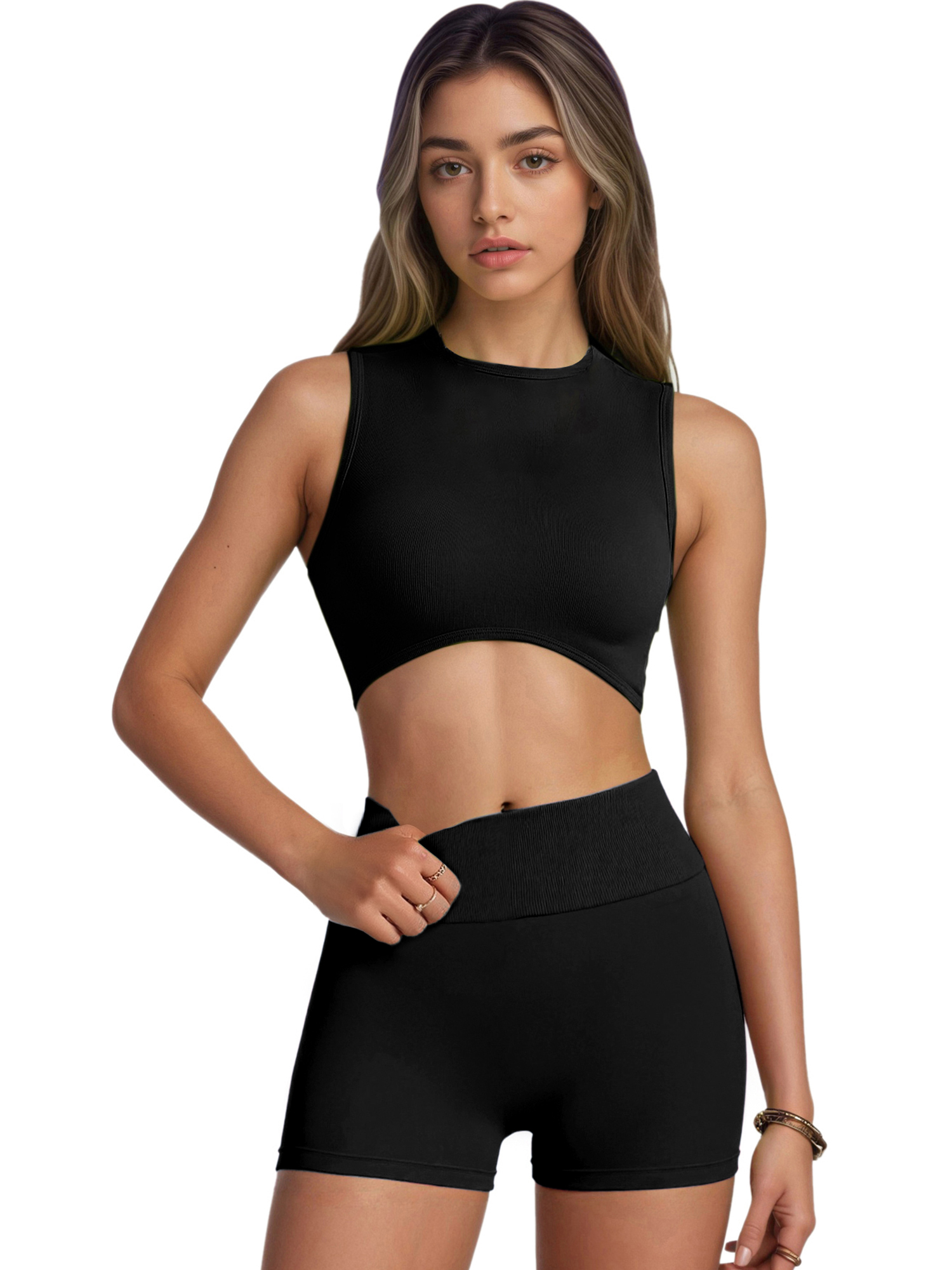 Unique Bargains Women's Slimming Waist Butt Lifter Panties M Black