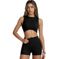 thumbnail image 5 of INSPIRE CHIC Women's Slimming Waist Butt Lifter Control Panties Workout Sport Running Shaper Short L Black, 5 of 6
