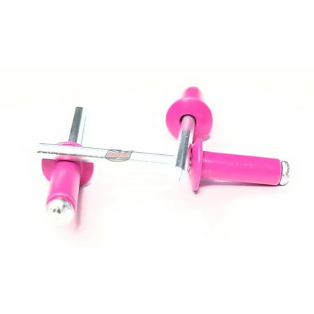 

Pink 3/16 Blind Pop Rivets Aluminum Large Head with Steel Mandrel Fasteners .250 - .375 Grip Range