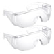 thumbnail image 1 of 2x gafas protectoras de seguridad, protección ocular transparente de cristal, de laboratorio a prueba de polvo y transpirable, gafas contra sal Baoblaze Gafas de seguridad claras para los ojos, 1 of 8
