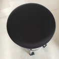 thumbnail image 4 of pitrice Coussin de Tabouret Rond Durable Doux Lavable pour Chaise de 12-18 Pouces Rouge Vin, 4 of 8