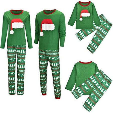 

Merry Christmas Family Matching Christmas Pajama Sleepwear PJs Outfits Set Xmas Costume Set New