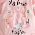thumbnail image 6 of Staki Baby Girl Outfits Newborn Newborn Baby Girl Outfit Long Sleeve Bodysuit Pants Set Cute Infant Fall Clothes 3 6 Months(Red, 3-6 Months), 6 of 9