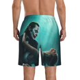 thumbnail image 3 of Joker Folie a Deux 2024 Men's Beach Shorts Swim Trunks Casual Quick Dry Board Shorts Swimwear with Mesh Lined and Pockets, 3 of 8
