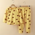 thumbnail image 2 of Youmylove Kids Pajamas Toddler Kids Infant Baby Boys Girls Long Sleeve Cartoon Tops Pj’S Pants Trousers Sleepwear Pajamas Outfits Set 2Pcs, 2 of 3