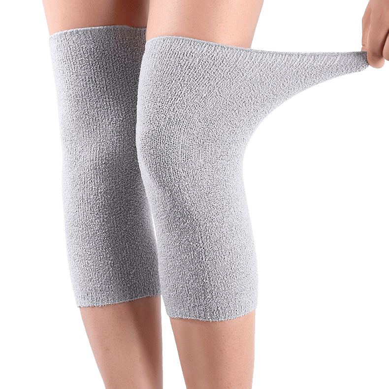 1 Pair Knee Warmers,Windproof Knee Braces Thermal Leg Warmers,Rheumatic Arthritis Knee Sleeves Protector,Winter Cozy Wraps Pad for Outdoor Sports