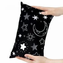 LAMIRO Mini Travel Pillow for Kids Small Pillows for Sleeping - Removable, Washable, Printed Small Pillows for Neck, Back, & Lumbar Support