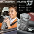 thumbnail image 4 of Modern 30oz Handheld Travel Tumbler with Handle – Double Wall Stainless Steel Insulated Cup, Flip Straw Lid, Leak-Proof & BPA-Free for Hot and Cold Drinks – Durable Coffee & Juice Mug Pink, 4 of 7