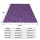 thumbnail image 3 of Balery Purple Glitter Manta de Felpa Suave y Acogedora – Cobija de Franela Aterciopelada para Cama, Lavable y Cálida para Sofá, Mascotas, Transpirable-80"x60", 3 of 7