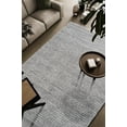 thumbnail image 2 of Granada Liora Charcoal Gray Ivory and White Polypropylene Area Rug, 2 of 7