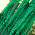 thumbnail image 3 of RENACLIPY Nylon Rope Mesh Hammock Portable Outdoor Hanging Bed Green Sleeping Swing, 3 of 4