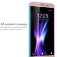 thumbnail image 3 of Coolpad REVVL Plus Case (T-Mobile), REVVL Plus [Dual Layer] Diamond Bling Hybrid Shock Proof Protective Rugged Case Cover for REVVL Plus - Teal Flower, 3 of 5