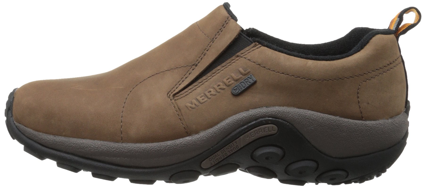 Merrell Men s Jungle Moc Nubuck Waterproof Slip On Shoe Brown 10.5 W US Walmart