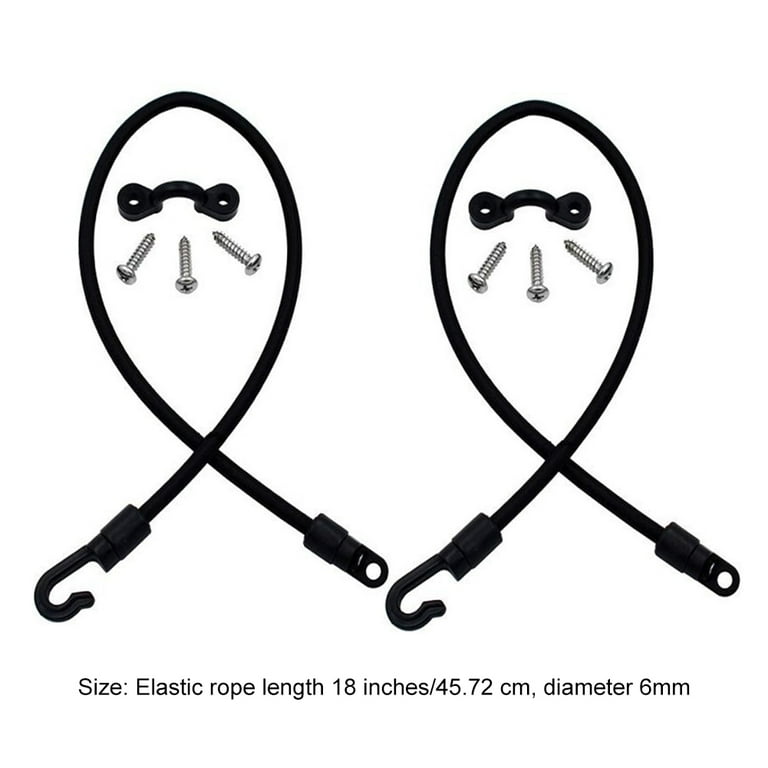 HBASD Boat Fishing Rod Tamer Strap, Deck Mount Connector Rod Hold