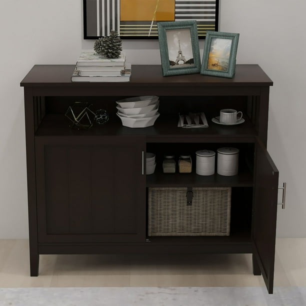 Creatice Kitchen Storage Racks Wooden With Doors for Simple Design