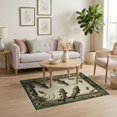 thumbnail image 3 of ODIKA Hooked Fishing Lake Trout Nautical Border Lure Novelty Vintage for Home Office, Gaming Room, Under Desk, Non-Slip Chair-Friendly, 3 of 7