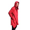 thumbnail image 2 of Victorious Long Length Drape Cape Cardigan Hoodie - Multiple Colors & Sizes, 2 of 8