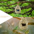 thumbnail image 3 of Tmvgtek Casa De Colibrí, Anidación Tejida A Mano, Cabaña De Casas De Pájaros Colgantes De Jardín De Ventana Tmvgtek Oficina Multiescena Multifunción, 3 of 9