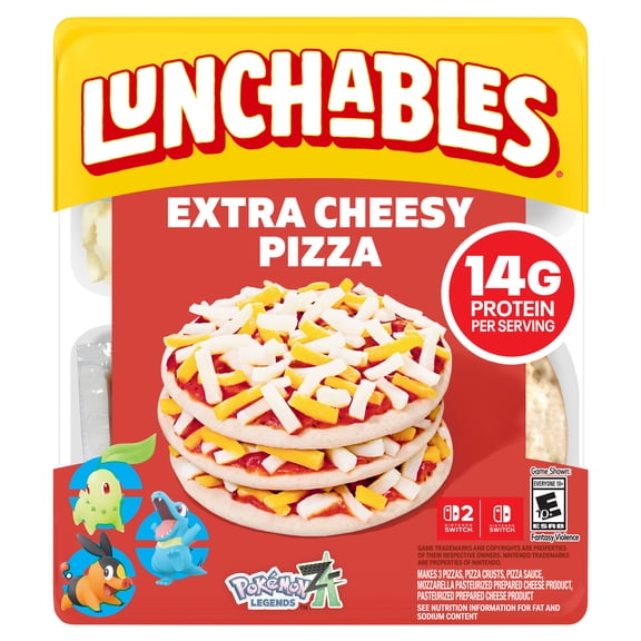 Lunchables Extra Cheesy Pizza, 4.2 oz Pack