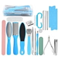 thumbnail image 1 of Yeacher 20 In 1 Pedicure Set Stainless Steel Foot File Foot Dead Skin Remover Professional Foot Care Kit Pedicure Tools, 1 of 7