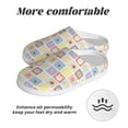 thumbnail image 6 of Disketp Cat And Rabbit Women's Men's Slippers Plush Slip-On House Slipper for Winter Indoor Soft Cushion Non-slip Fluffy Slides Slippers-46/47, 6 of 7
