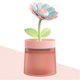 thumbnail image 2 of Humidificador Portátil USB Máquina de Aromaterapia Mist Maker Humidificador de Aire de Flores Rosa, 2 of 5
