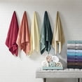 thumbnail image 5 of 8 Pieces Cotton Antimicrobial Towel Set for Everyday use, 2 Bath Towels, 2 Hand Towels, 4 Wash Towels for Bathroom, Black, 5 of 9