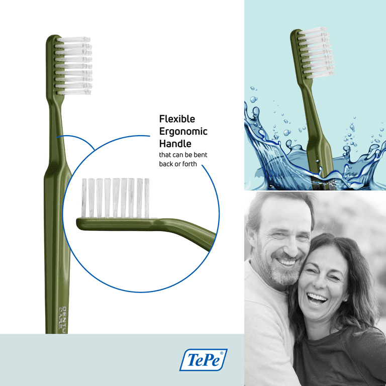 TePe Implant Orthodontic Brush™  Soft and Extra Slim Toothbrush Head