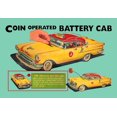 thumbnail image 1 of Coin Operated Battery Cab- Fine Art Canvas Print (20" x 30"), 1 of 1