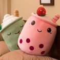 thumbnail image 2 of Peluche De Té De La Leche, Almohada De Té De La Leche Con Burbujas, Juguetes De Peluche, Regalos Para Niños Y Adultos Yuarrent HA045630-02, 2 of 6