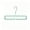 Green, variant on Clothes Hangers Plastic,Multifunctional Clothes Hanger 11-Hole Space-Saving Organizer,Horizontal & Vertical Hanging With Rotatable Hooks