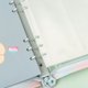 thumbnail image 5 of Bolsa para álbum de hojas sueltas de 6 agujeros de paso alto, núcleo de repuesto para álbum de fotos de hojas sueltas A5, bolsa de almacenamiento de tarjetas pequeñas con forma de estrella de 3, 5 of 6