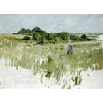 thumbnail image 2 of Chase, William Merritt 32x24 Black Ornate Wood Framed with Double Matting Museum Art Print Titled - Shinnecock Hills, 2 of 4