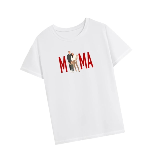 Camiseta de mujer Ajuste regular Cuello redondo Ropa deportiva Ropa deportiva Manga corta suave M