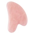 thumbnail image 1 of Dsseng Pierre de Quartz Guasha pour Visage Cou Corps Planche de Massage Rose, 1 of 5