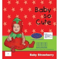 Dress Up America Baby Strawberry Costume Set 6-12 mo. 277-12M