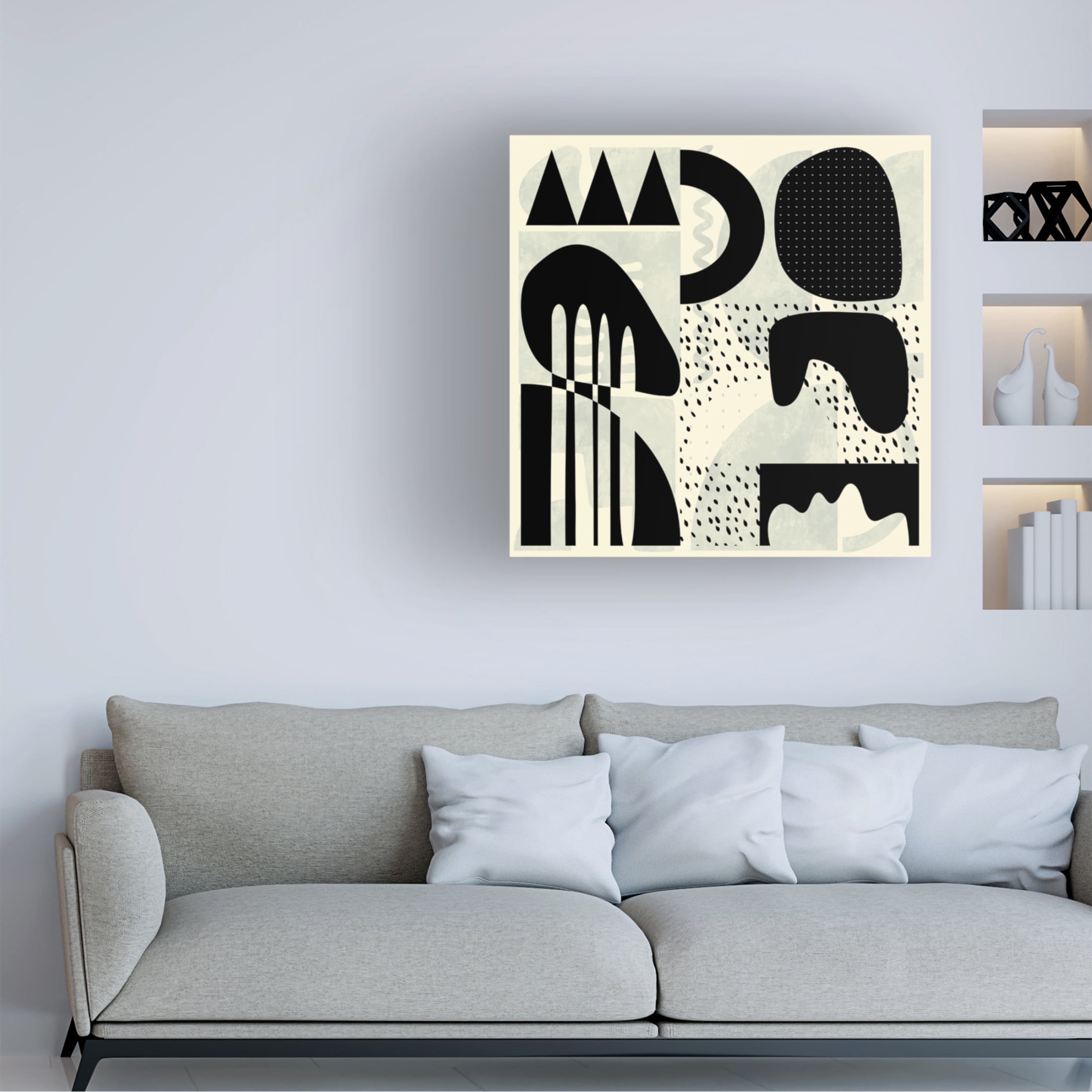 Trademark Fine Art Ana Rut Bre Quadrate Sw3 Canvas Wall Art
