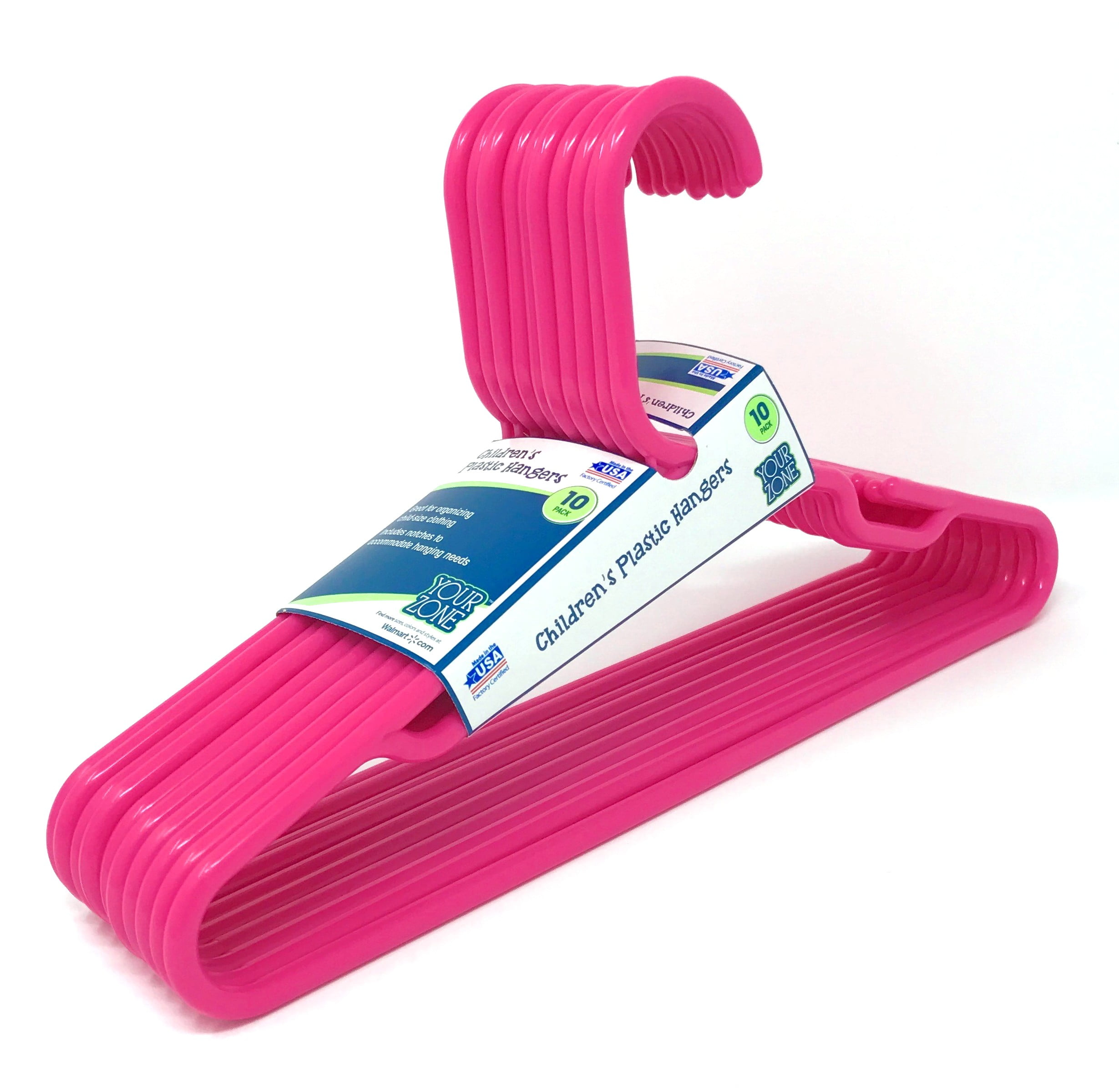 pink hangers