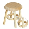 thumbnail image 2 of 2pcs Cute Chair Models Mini Tall Stool Models Doll House Miniature Furniture Decor, 2 of 6