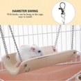 thumbnail image 3 of Wooden Swing for Small Animals, Funny Hanging Hamster Toy, 3 of 3