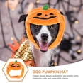 thumbnail image 3 of Mascota perro calabaza sombrero mascota halloween gorra gato gracioso calabaza fiesta traje sombrero, 3 of 5