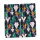 thumbnail image 1 of Cortinas opacas estampadas para dormitorio, cocina, pequeñas, cortas, 1 par Un 180x210cm, 1 of 9